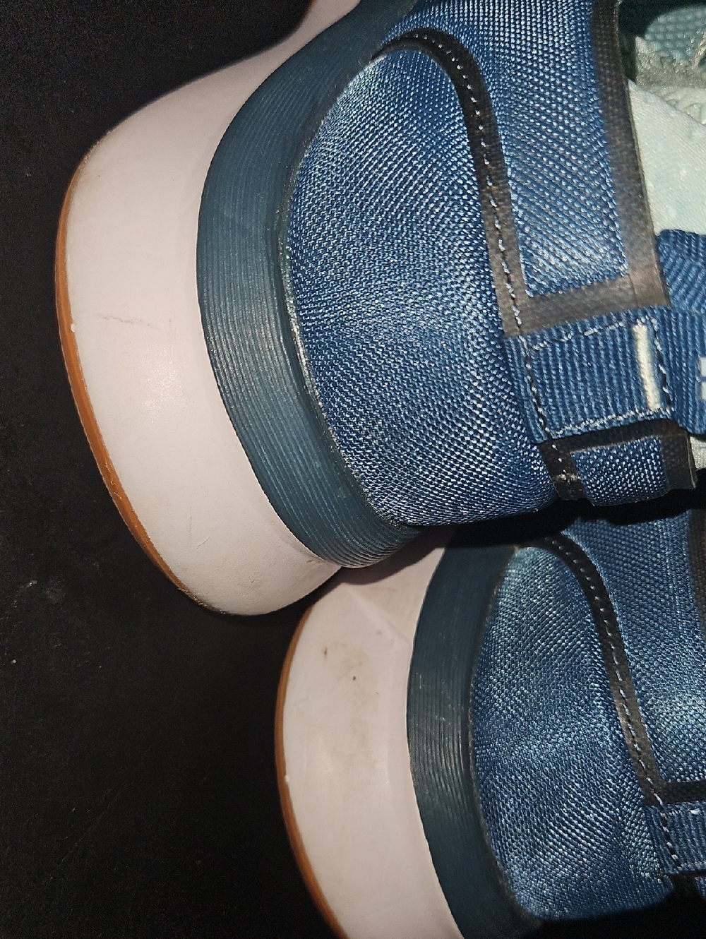 KURU Atom Cloud Blue Athletic Outdoor Trail Comfort Sneakers Size 7.5 Wide - Picture 6 of 14